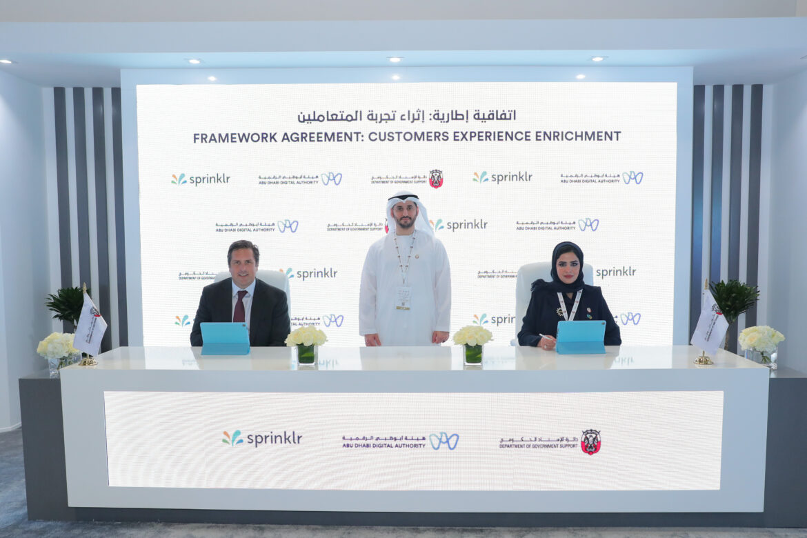 Abu Dhabi Digital Authority partners with Sprinklr