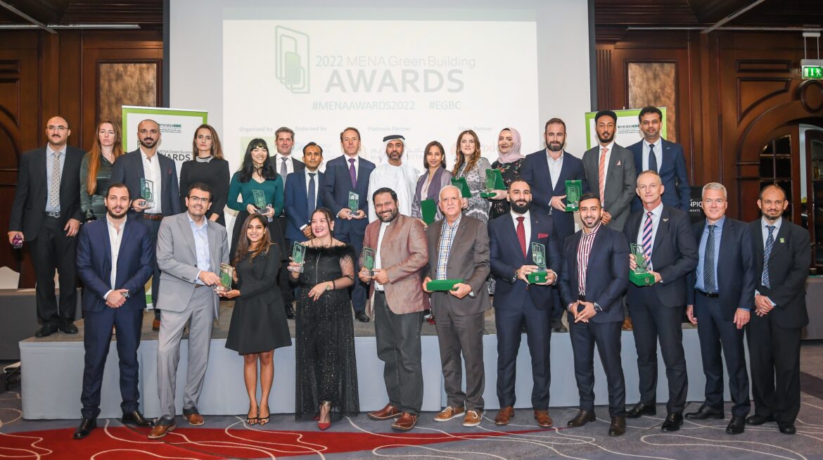 EmiratesGBC recognises celebrates excellence in the built environment with MENA Green Building Awards 2022