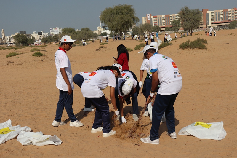 Emirates Environmental Group commences the “Clean UAE” expedition from the Emirate of Ajman