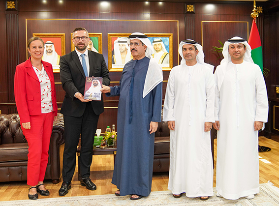 Al Tayer discusses bilateral cooperation with Germany’s Saxon State Minister for Economic Affairs, Labour and Transport