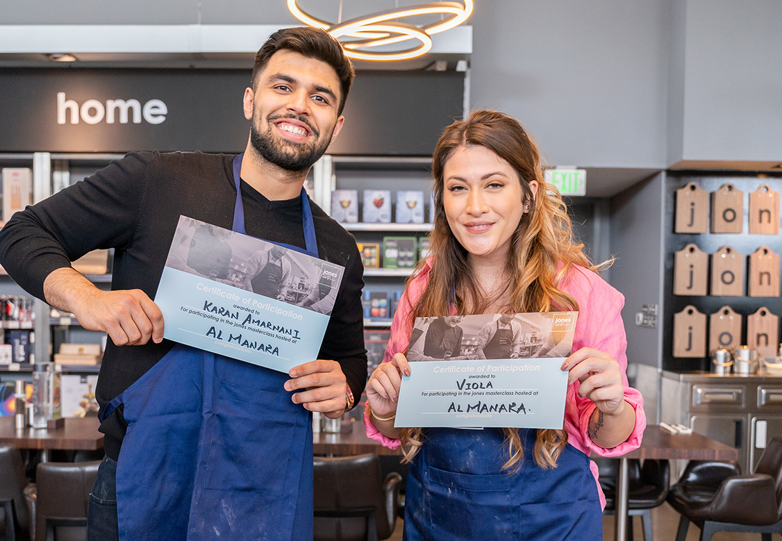 jones the grocer invites couples to take it to the kitchen, with cooking classes this Valentine’s day