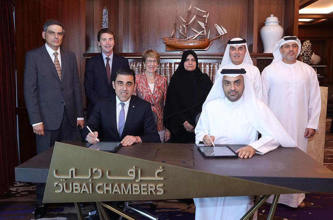 Dubai Chambers Inaugurates Sydney Office, Signs Trade-boosting MoU with Australia Arab Chamber of Commerce & Industry