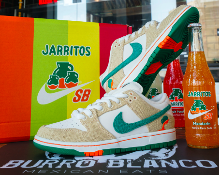 Win The Exclusive Nike X Jarritos SB Dunks At Burro Blanco!