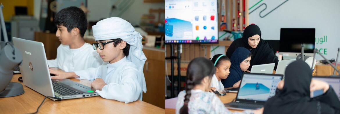 The UAEU Science and Innovation Park organizes training workshops for school students as part of the “Summer Camp” program