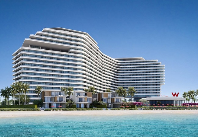 Al Marjan Island to feature Marriott International’s second hospitality offering on its shores; W Al Marjan Island