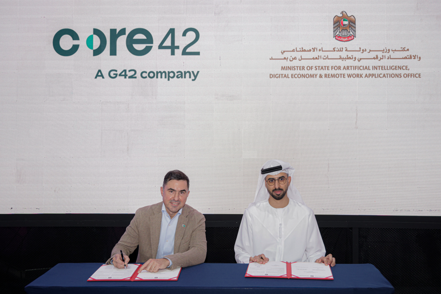 The UAE’s Artificial Intelligence Office partners with Core42 to enhance national talents