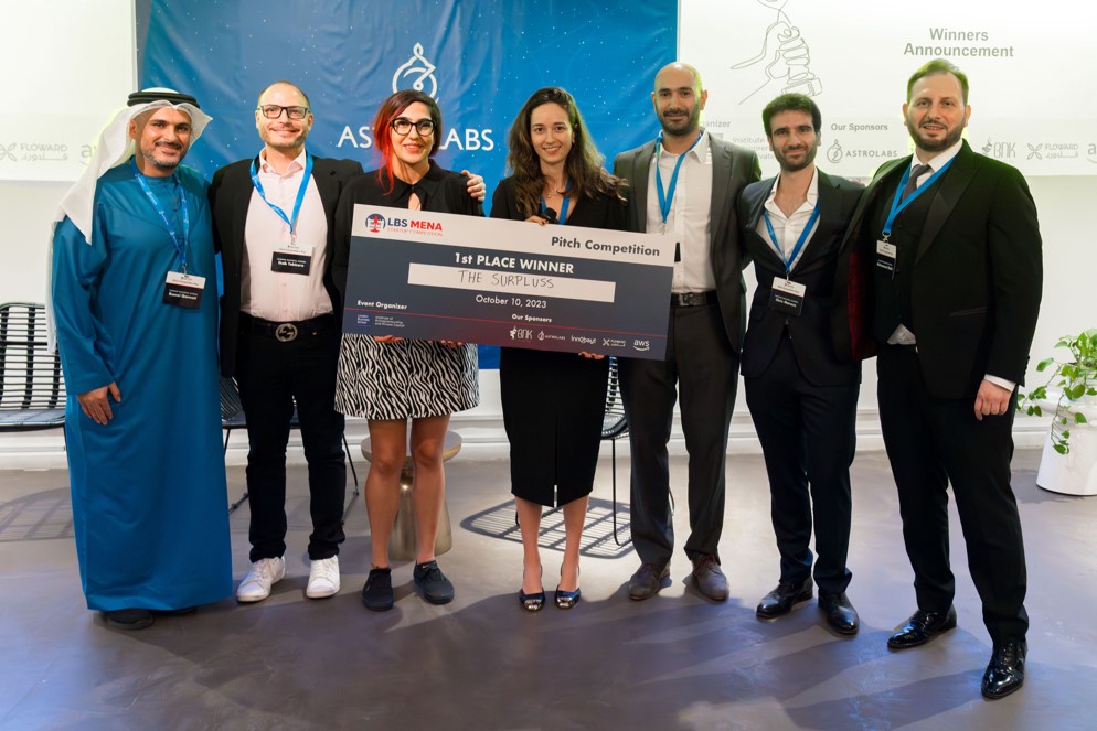 The Surpluss wins 2023 London Business School’s MENA Startup Competition