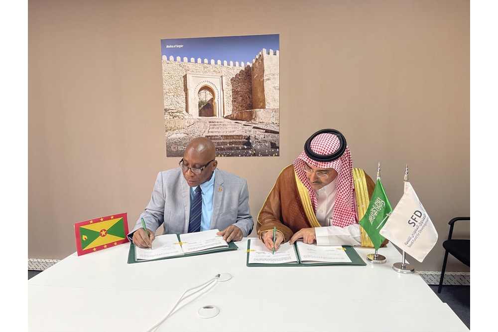 Saudi Fund for Development Signs First $100 Million Development Loan Agreement to Establish a Climate Smart Infrastructure Project in Grenada