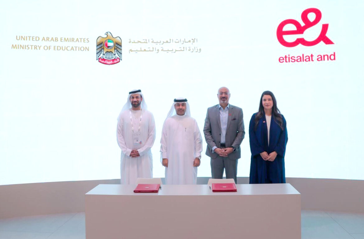 e& and UAE Ministry of Education partner to take technology education to new heights