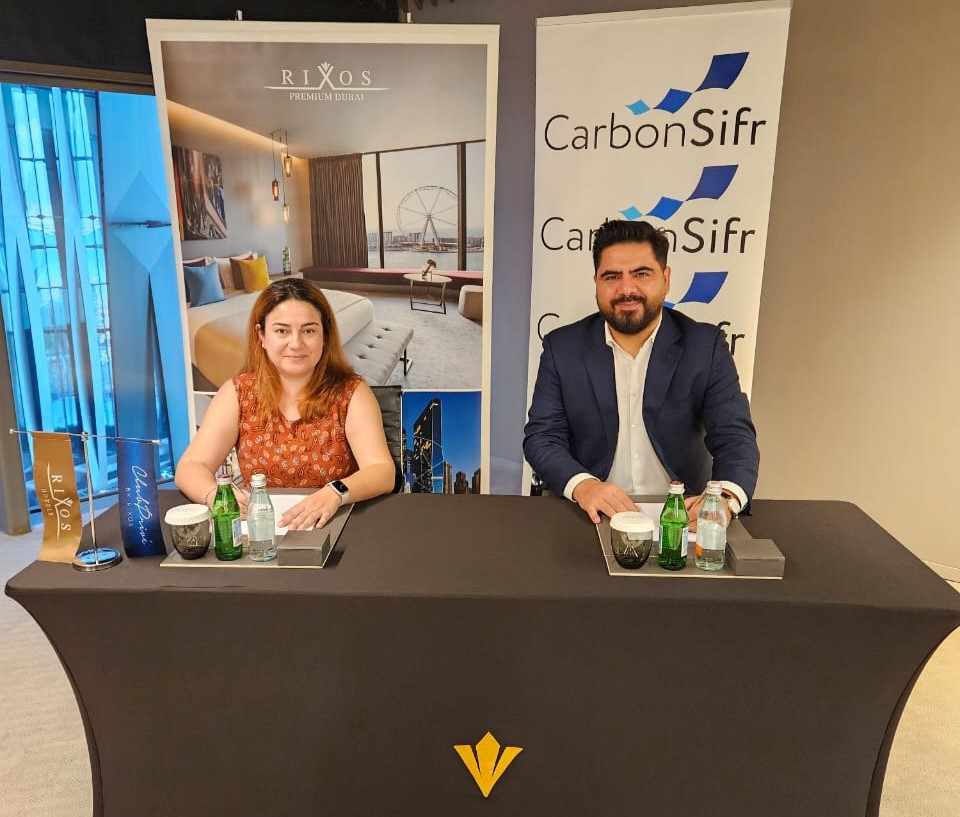 CarbonSifr and Rixos Hotels Launch Strategic Partnership in Eco Hospitality