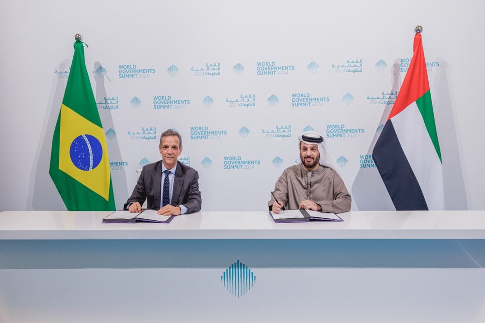 São Paulo State Signs Landmark Collaboration With UAE’s Advanced Technology Research Council to Accelerate Falcon AI Adoption at WGS 2024