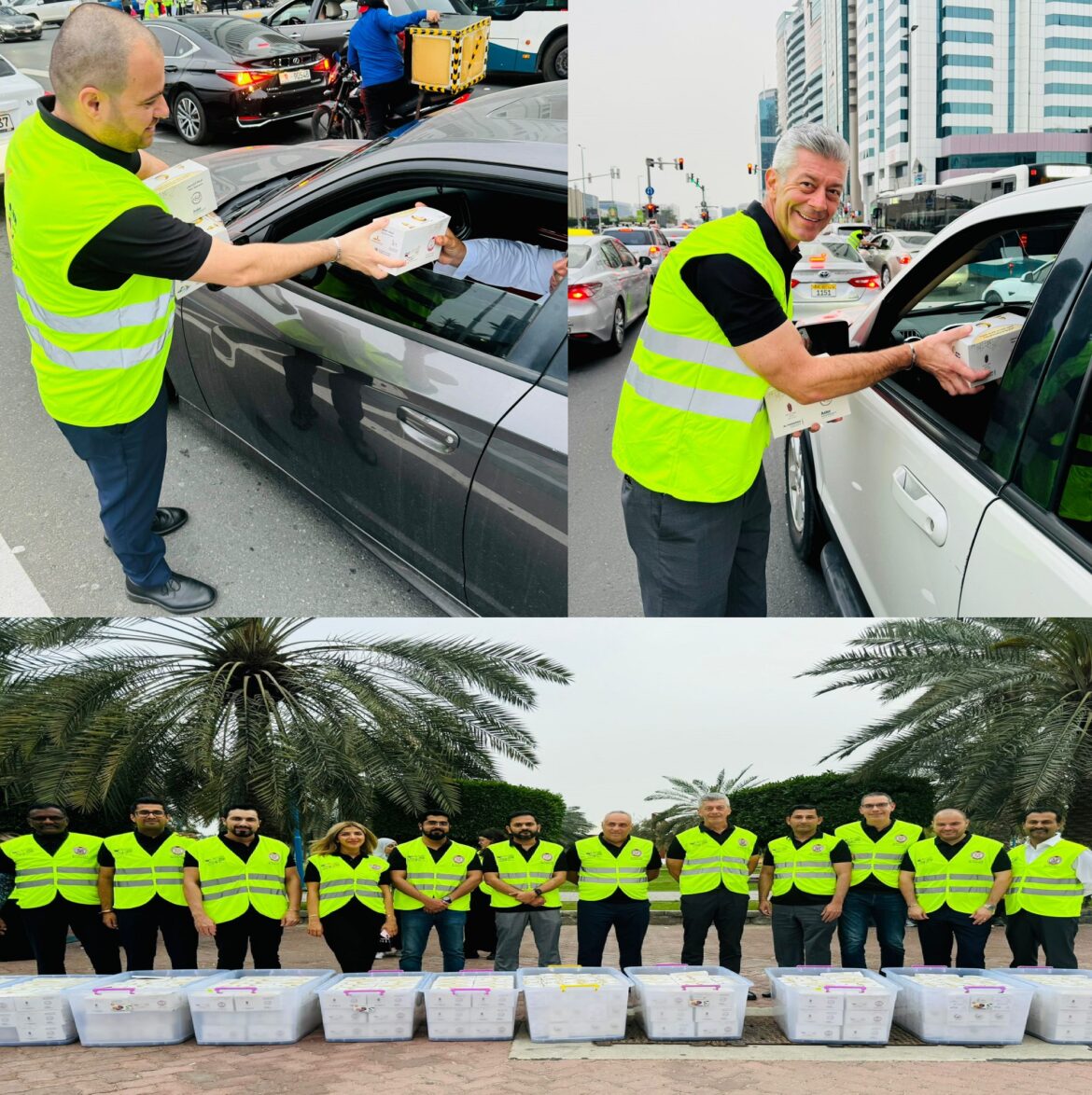 Bab Al Qasr Hotel Joined Hands with the Absher Ya Watan Team in the Feed and Reward Ramadan 2024 Initiative