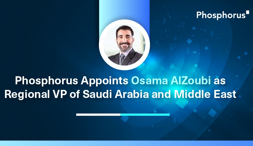 Phosphorus Appoints Osama AlZoubi as Regional Vice President of Saudi Arabia and Middle East