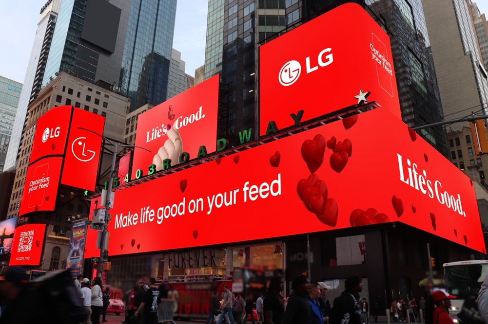 LG Launches Global Campaign ‘Optimism Your Feed’ to Help Bring More Balance to Social Media Feeds