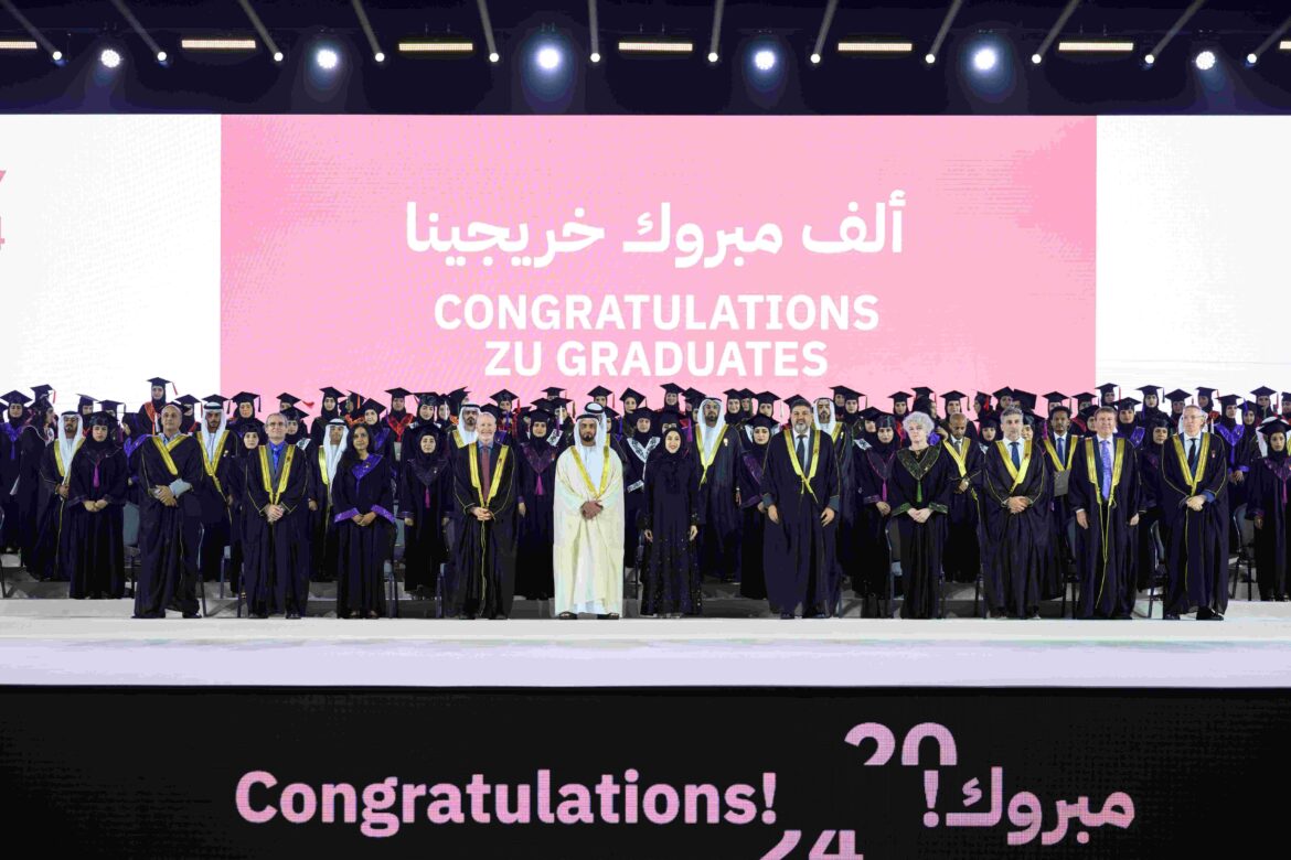 Sheikh Saif bin Zayed attends Graduation of the Class of 2024 at Zayed University and celebrates ZU’s Future Makers