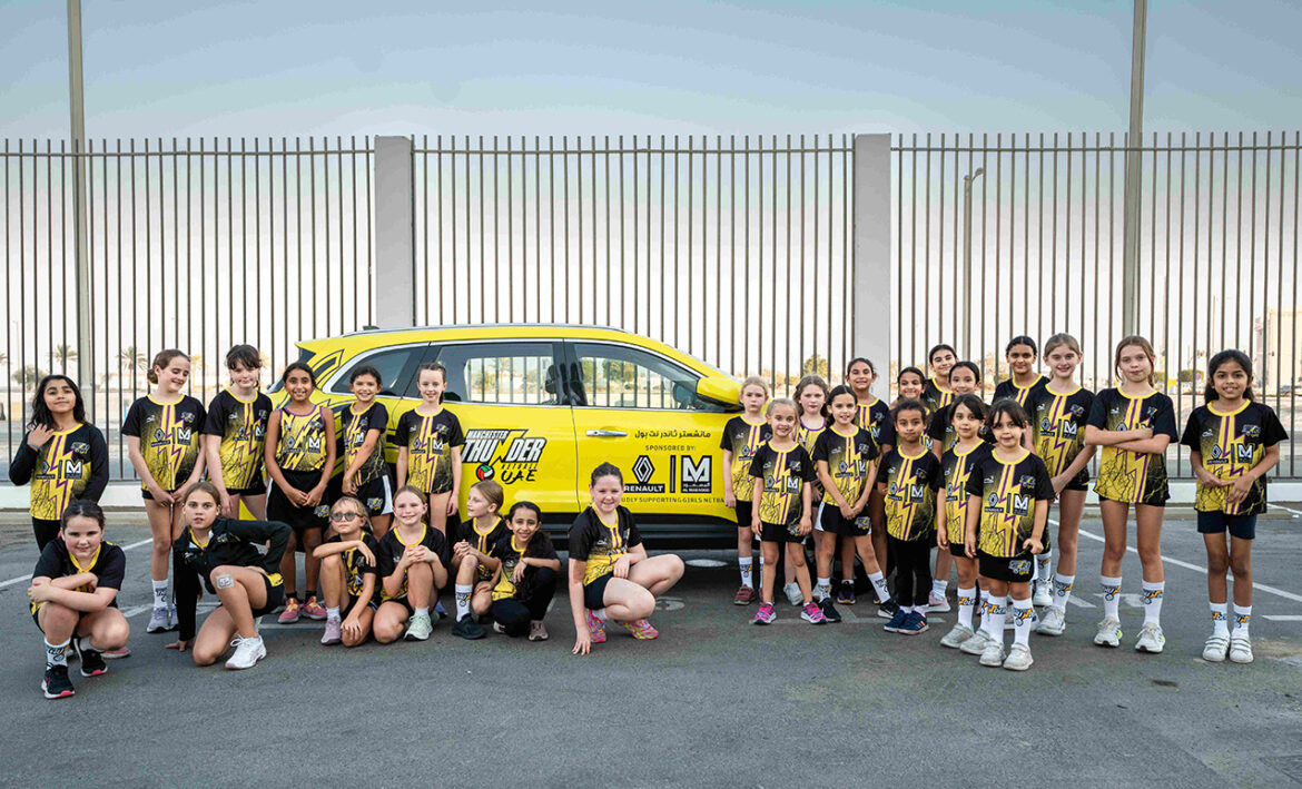 Al Masaood Automobiles Renault Sponsors Manchester Thunder Women’s Netball Team