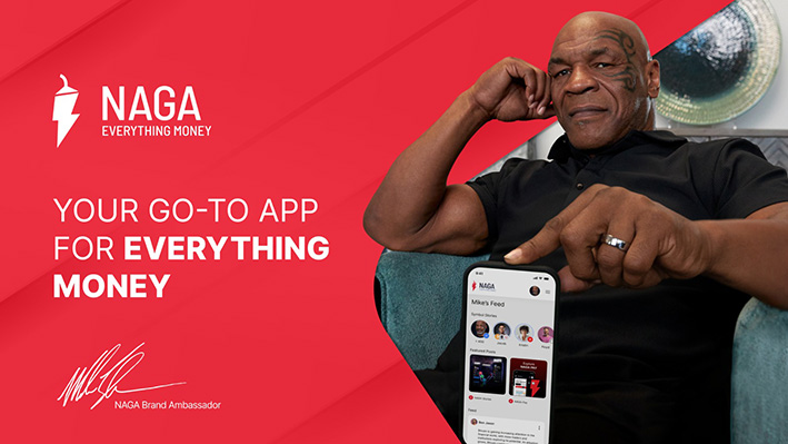 NAGA Launches “Your Go-to App for Everything Money” Campaign with Mike Tyson as Brand Ambassador