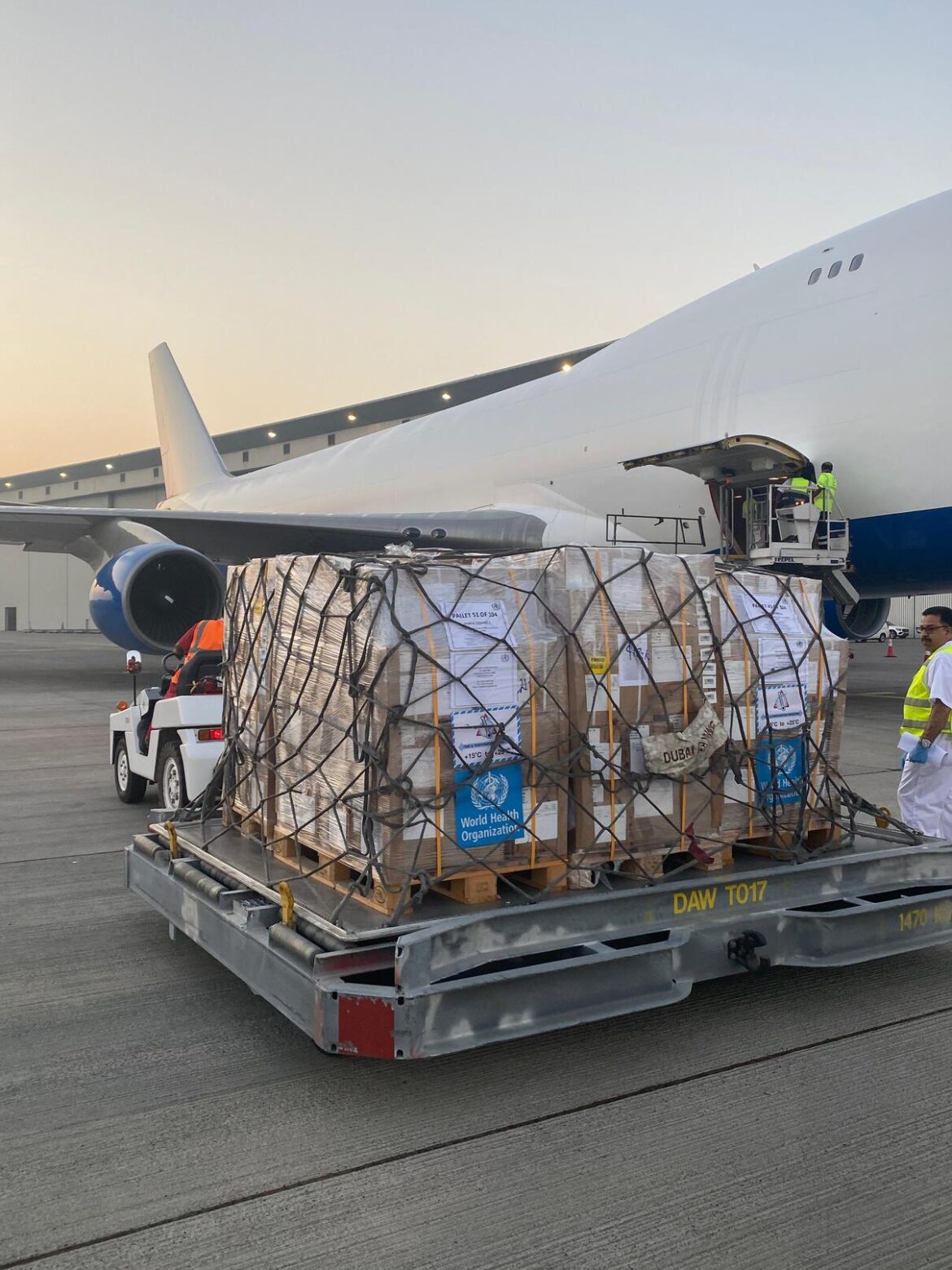 Dubai Humanitarian dispatches 68.4 metric tonnes of aid to Gaza