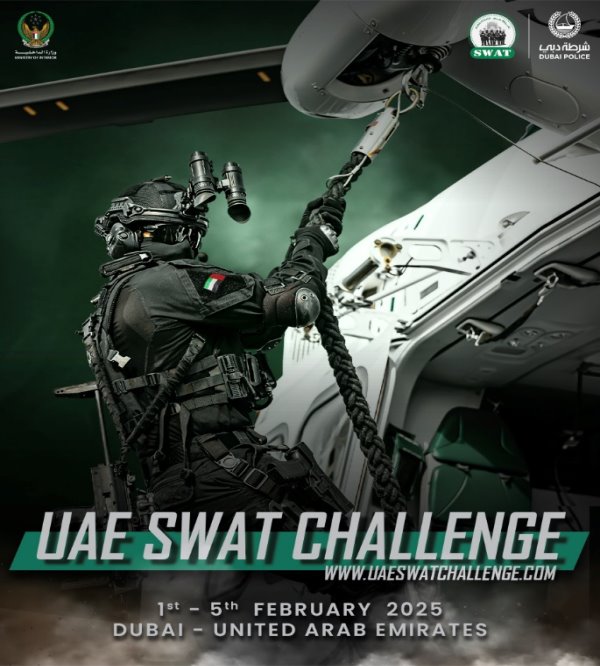 UAE SWAT Challenge 2025 to begin in Dubai on February 1