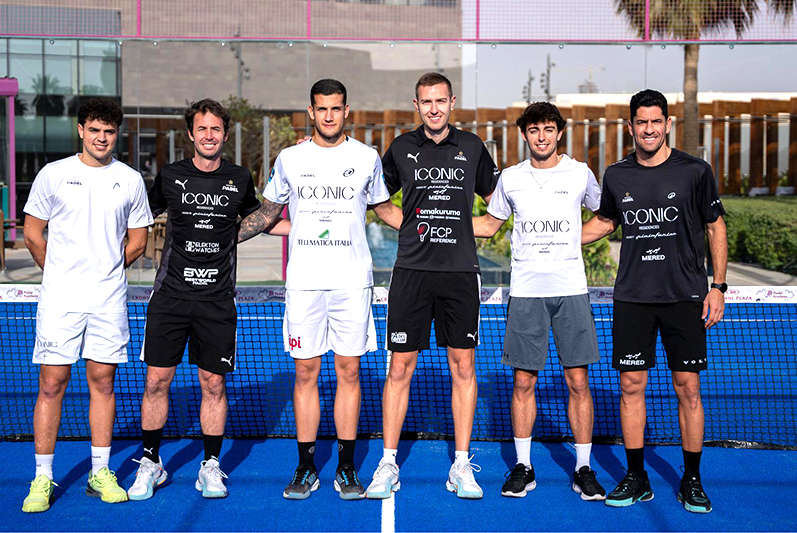 MERED launches its Iconic Talents & Iconic Legends Program signing celebrated padel athletes