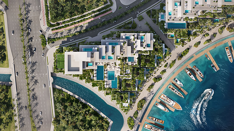 Waterfront Properties in Abu Dhabi Outperform Market, MERED Analysis Shows 69% Price Surge