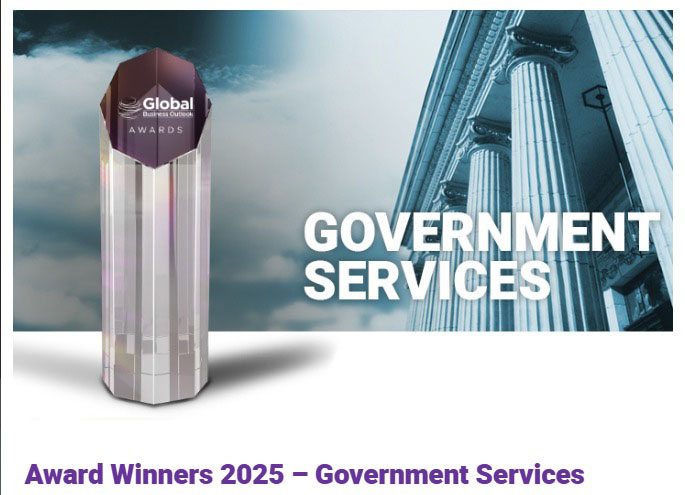 The Department of Finance in Ajman Wins “Most Innovative Digital Payment Platform in the Government Sector” Award from Global Business Outlook